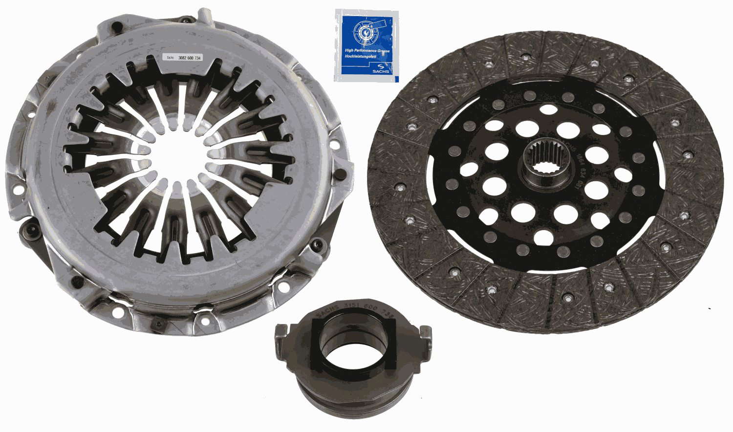 SACHS KIT D EMBRAYAGE