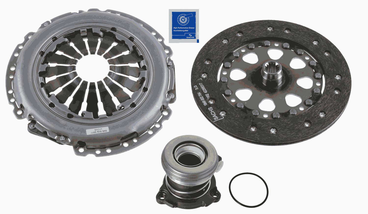 SACHS KIT D EMBRAYAGE PLUS CSC