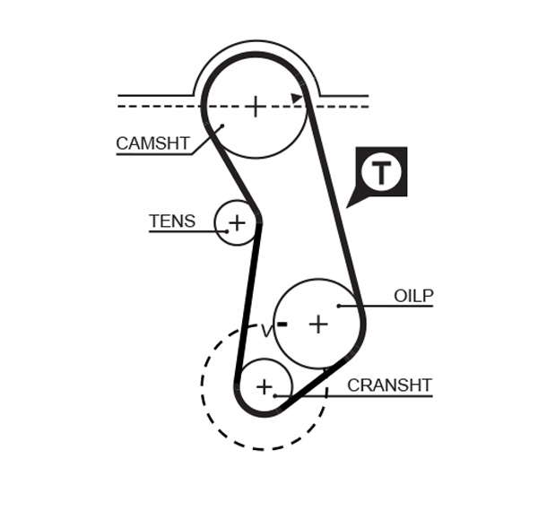 COURROIE DISTRIBUTION