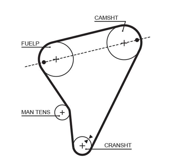 COURROIE DISTRIBUTION