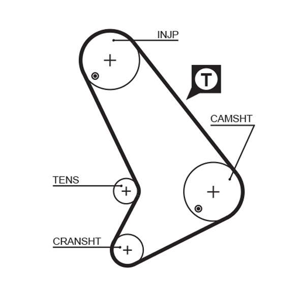 COURROIE DISTRIBUTION