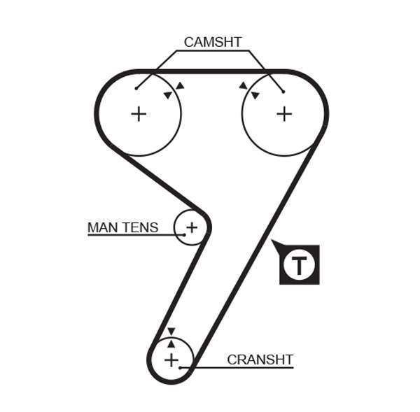 COURROIE DISTRIBUTION