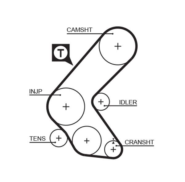 COURROIE DISTRIBUTION