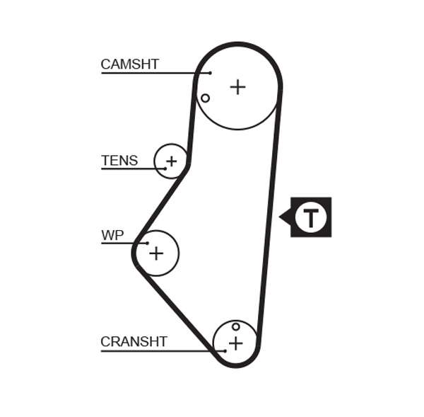 COURROIE DISTRIBUTION