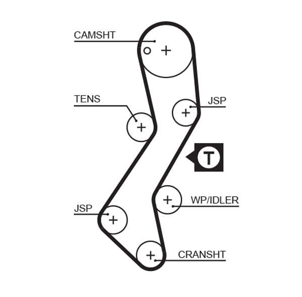 COURROIE DISTRIBUTION