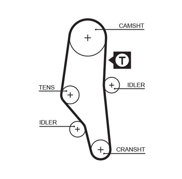 COURROIE DISTRIBUTION