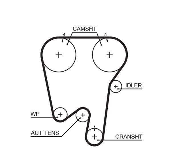COURROIE DISTRIBUTION