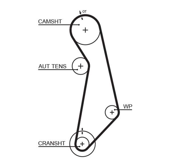 COURROIE DISTRIBUTION