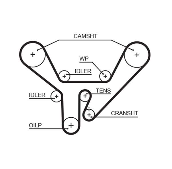 COURROIE DISTRIBUTION