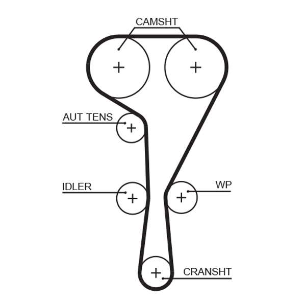 COURROIE DISTRIBUTION