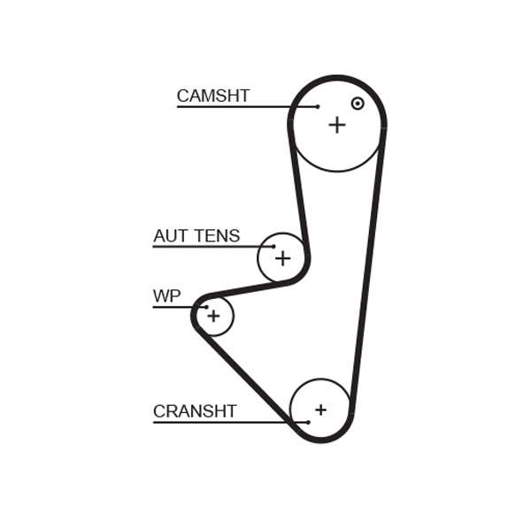 COURROIE DISTRIBUTION