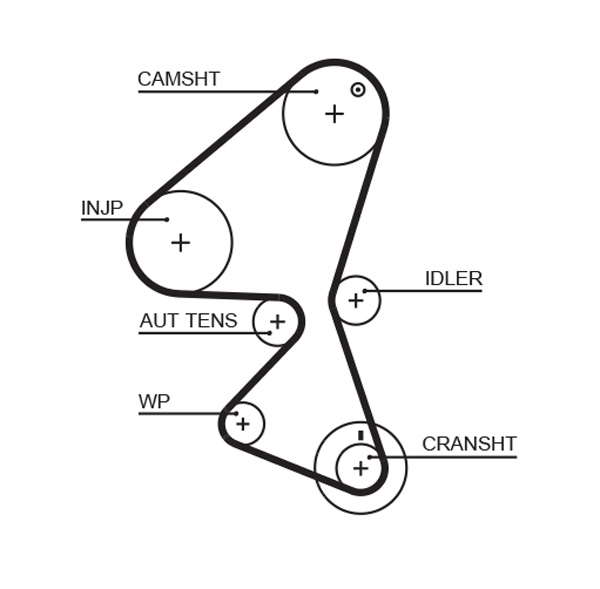 COURROIE DISTRIBUTION