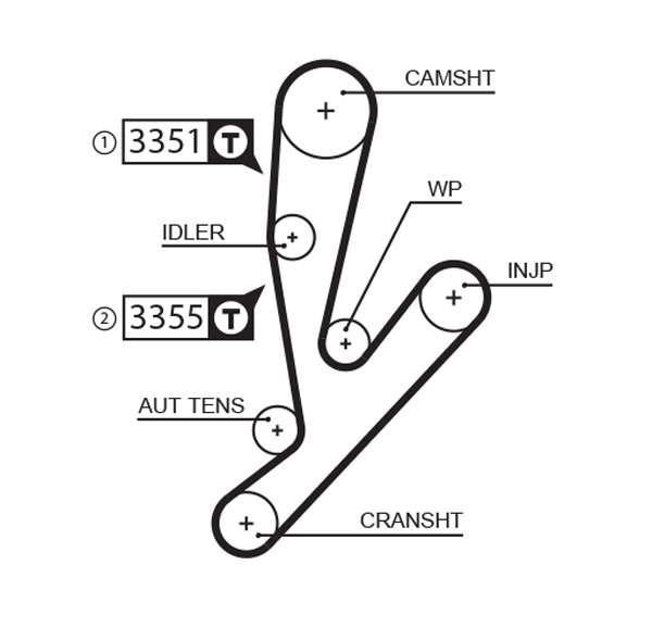 COURROIE DISTRIBUTION