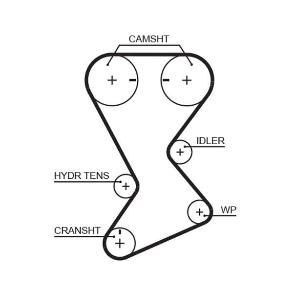 COURROIE DISTRIBUTION