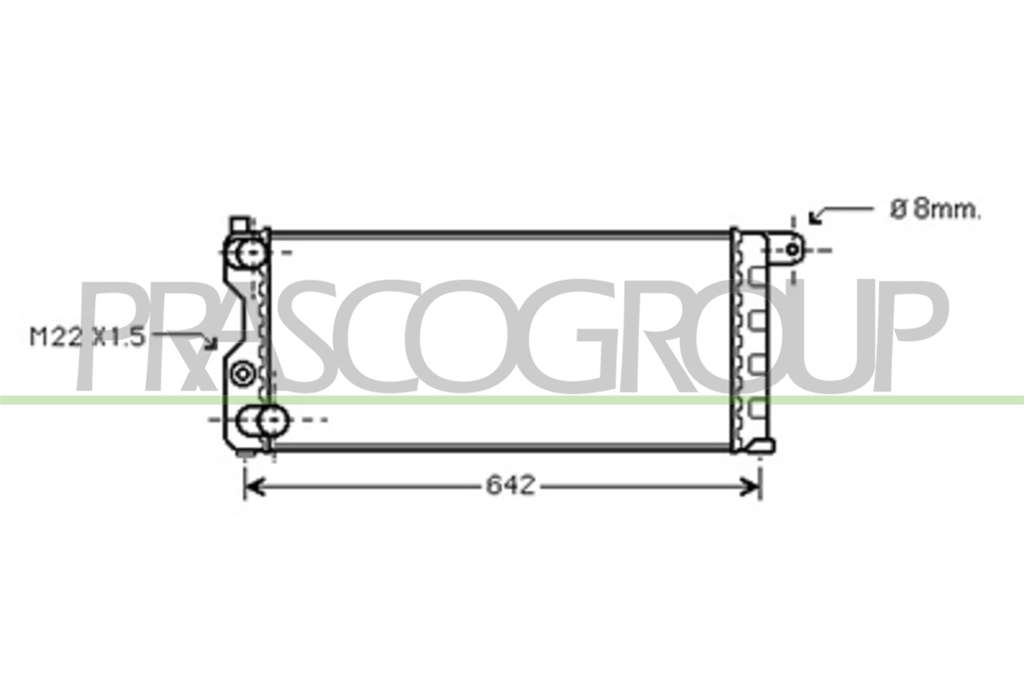 Radiateur du moteur
