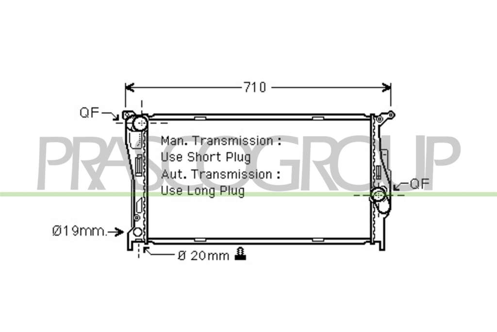Radiateur du moteur