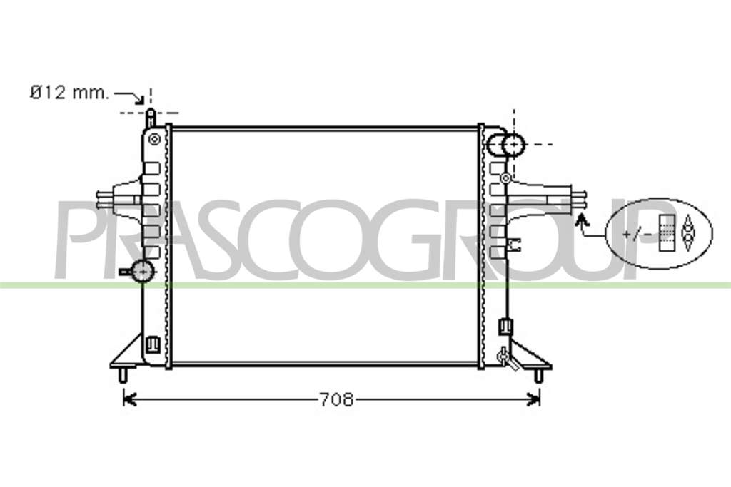 Radiateur du moteur