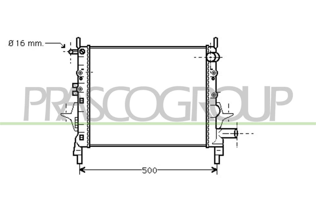 Radiateur du moteur