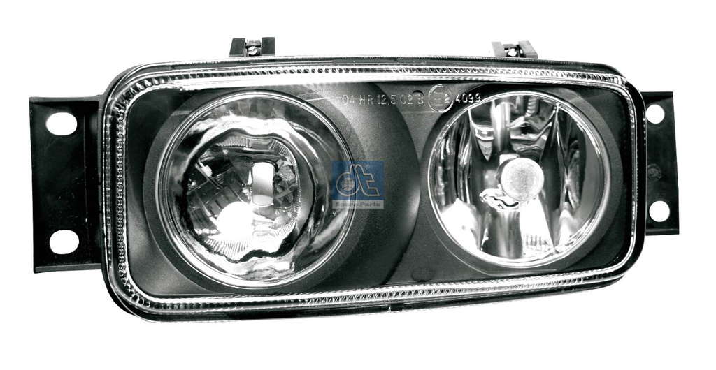 Optique, projecteur antibrouillard