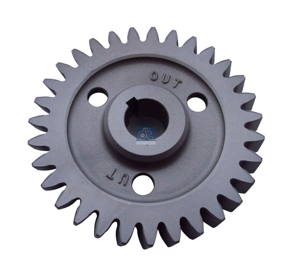 Roue dentée, pompe à huile