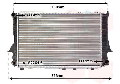 Radiateur moteur