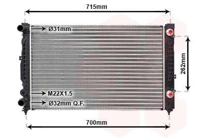 Radiateur moteur
