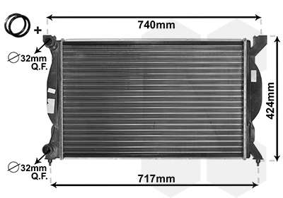 Radiateur moteur