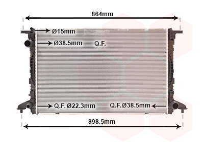 Radiateur du moteur