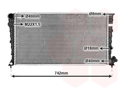 Radiateur moteur