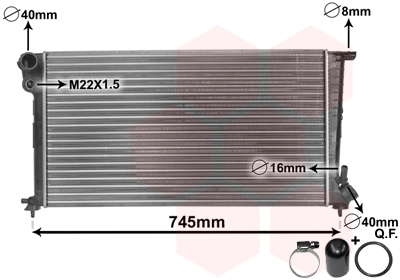 Radiateur moteur