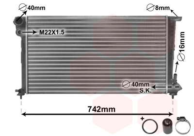 Radiateur moteur