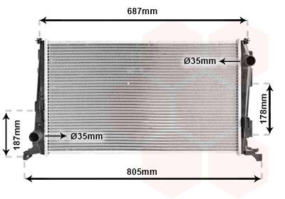 Radiateur moteur