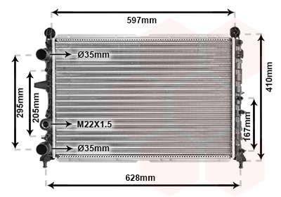 Radiateur moteur