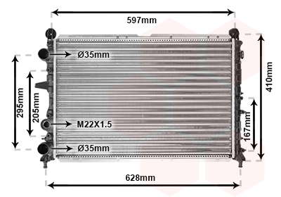 Radiateur moteur