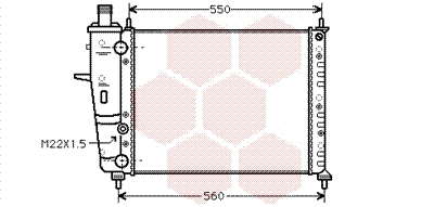 Radiateur du moteur