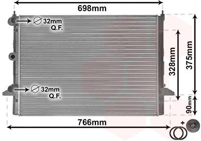 Radiateur moteur