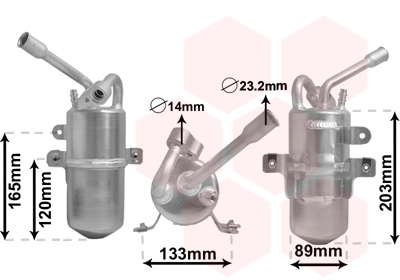 Bouteille déshydratante