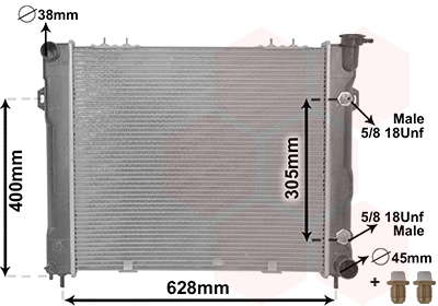 Radiateur du moteur