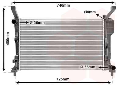 Radiateur moteur