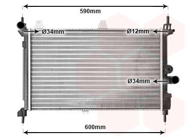 Radiateur moteur