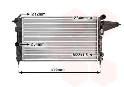 Radiateur moteur