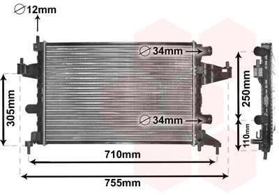 Radiateur moteur