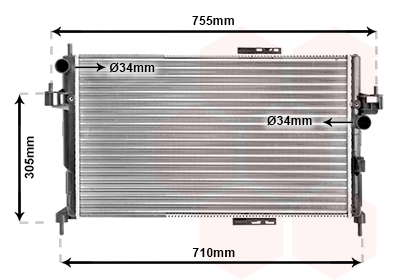 Radiateur moteur