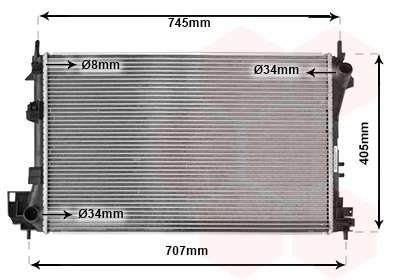Radiateur moteur