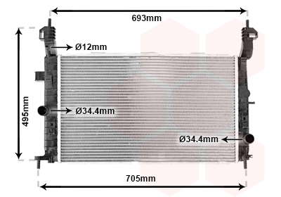 Radiateur moteur