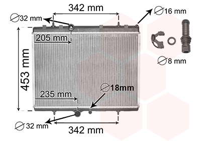 Radiateur moteur