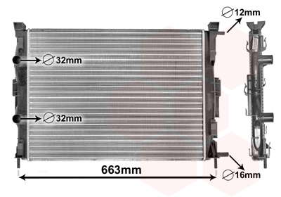 Radiateur moteur