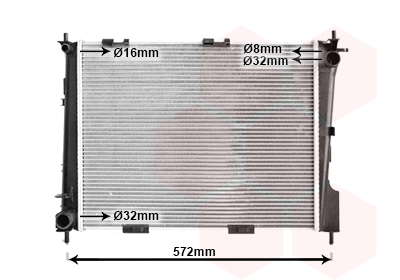 Radiateur du moteur
