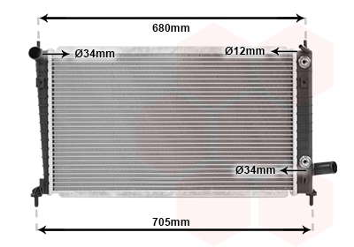 Radiateur moteur