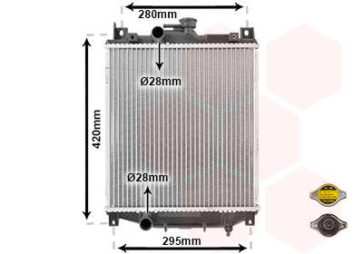 Radiateur moteur